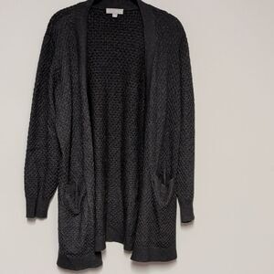 Revolution Black Textured Cardigan